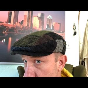 Irish tweed cap